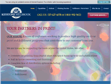 Tablet Screenshot of keystonemillbrook.com